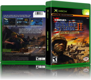 Conflict - Desert Storm II - Back To Baghdad (USA)3D Boxes Back Front